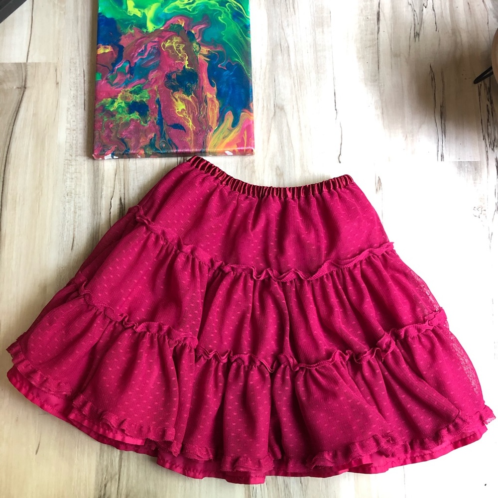 Tulle tiered skirt. EUC